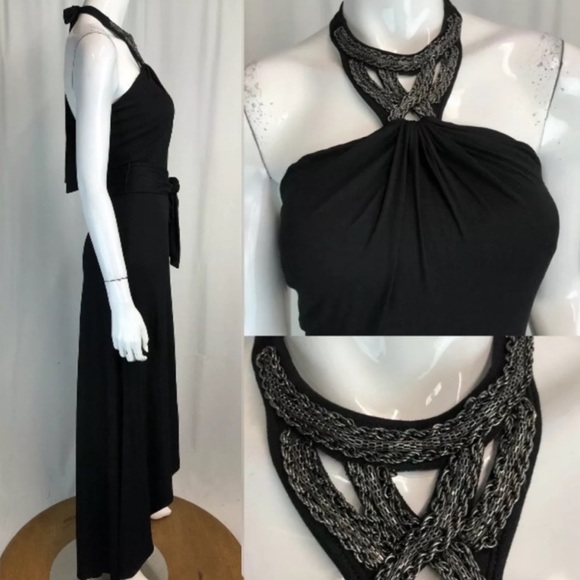 Cache Braided Chain High-Low Dress - Picture 2 of 8